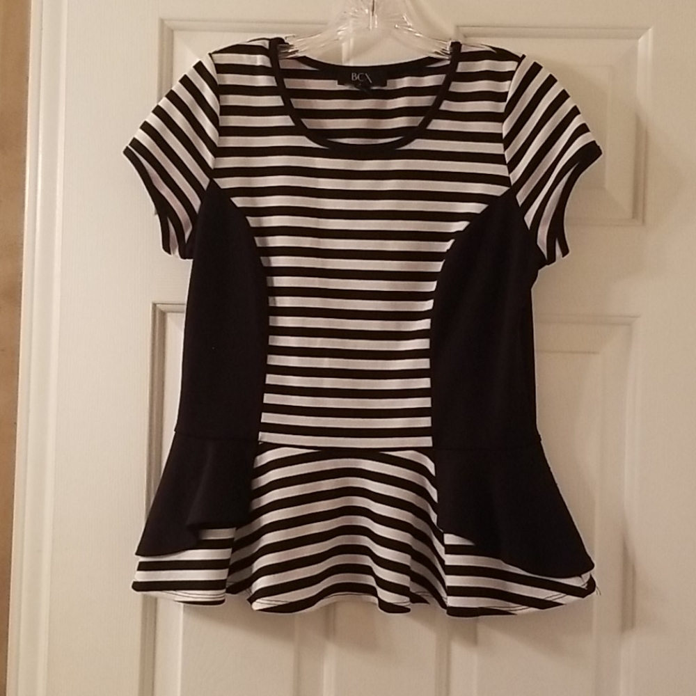 BCX Peplum Top